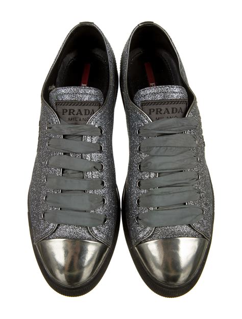 women's prada black sneakers|prada sneakers women blue.